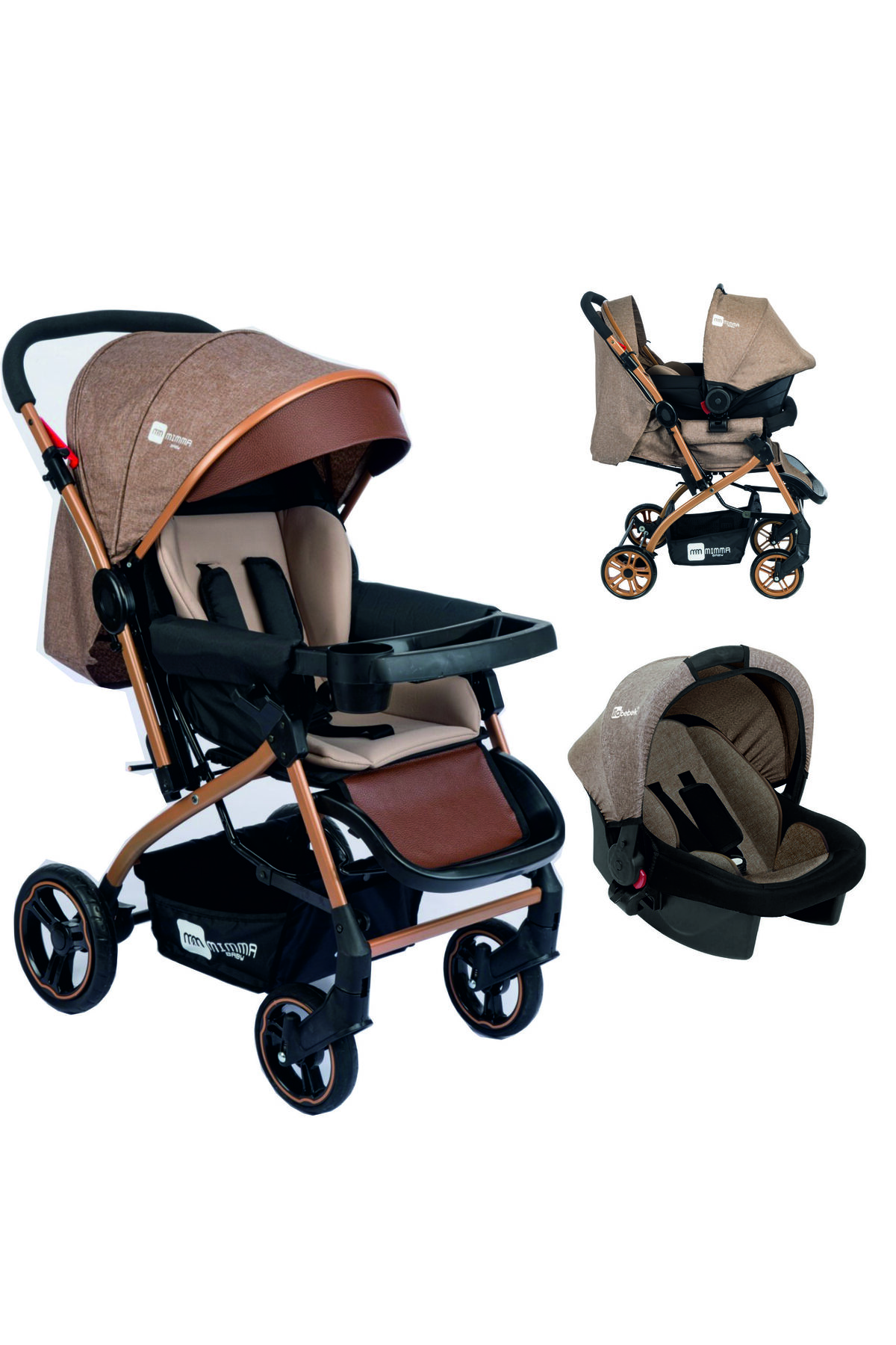 Mimma Baby Life Plus Gold Travel Sistem Bebek Arabasi & Puset