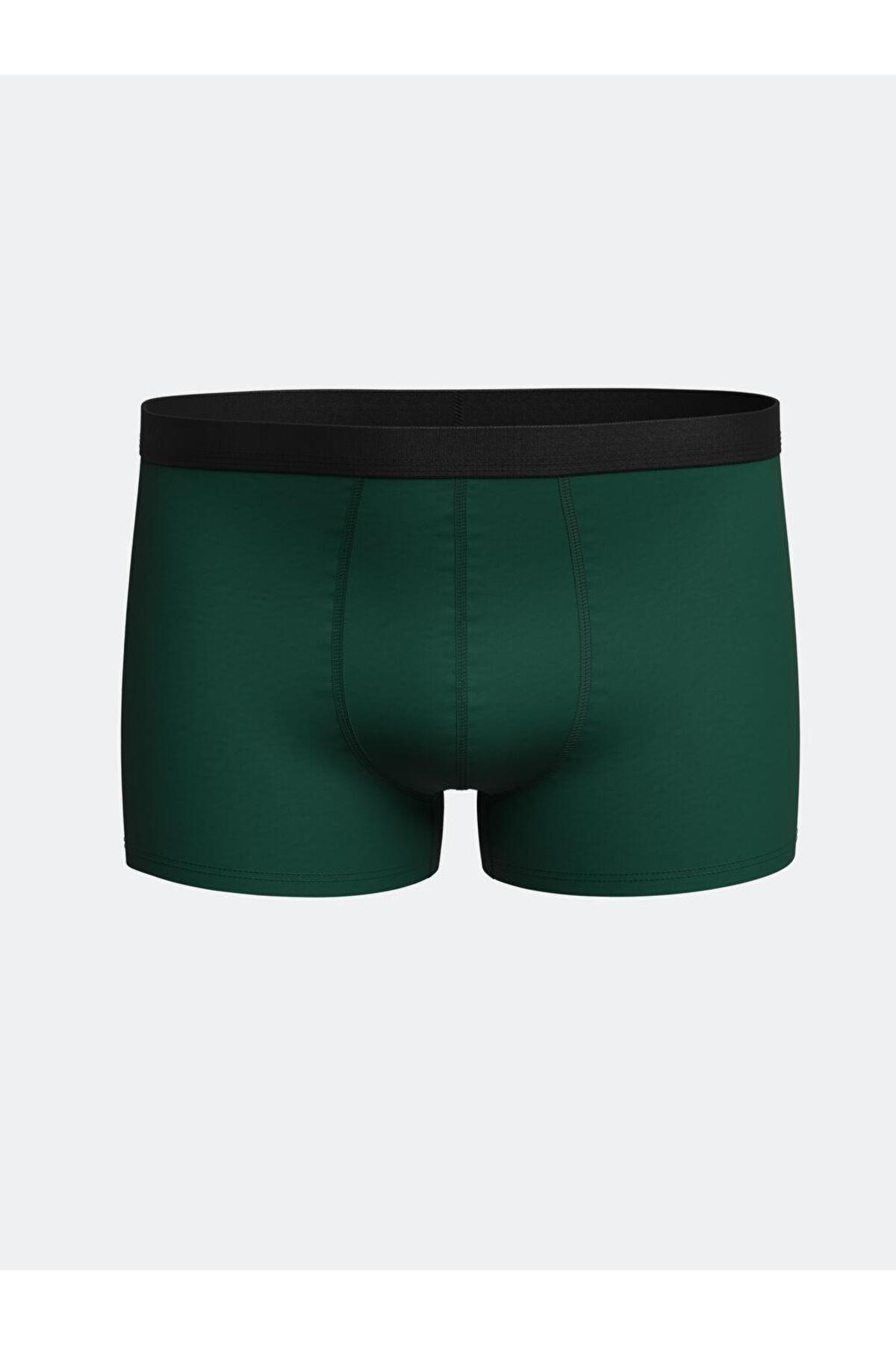 LC Waikiki-Standard Mold Cotton Flexible Men's Boxers 3-Piece 4