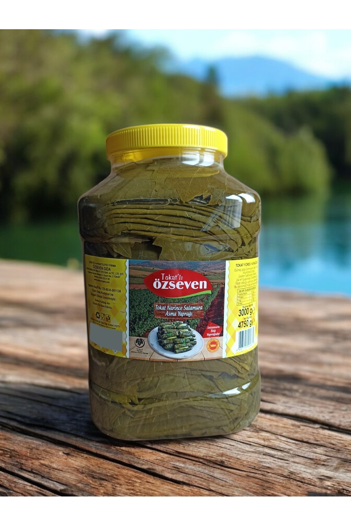店舗用品 sakuramama Tokatlı Özseven Tokat Salamura Bağ Yaprağı Net:4750gr-tokat