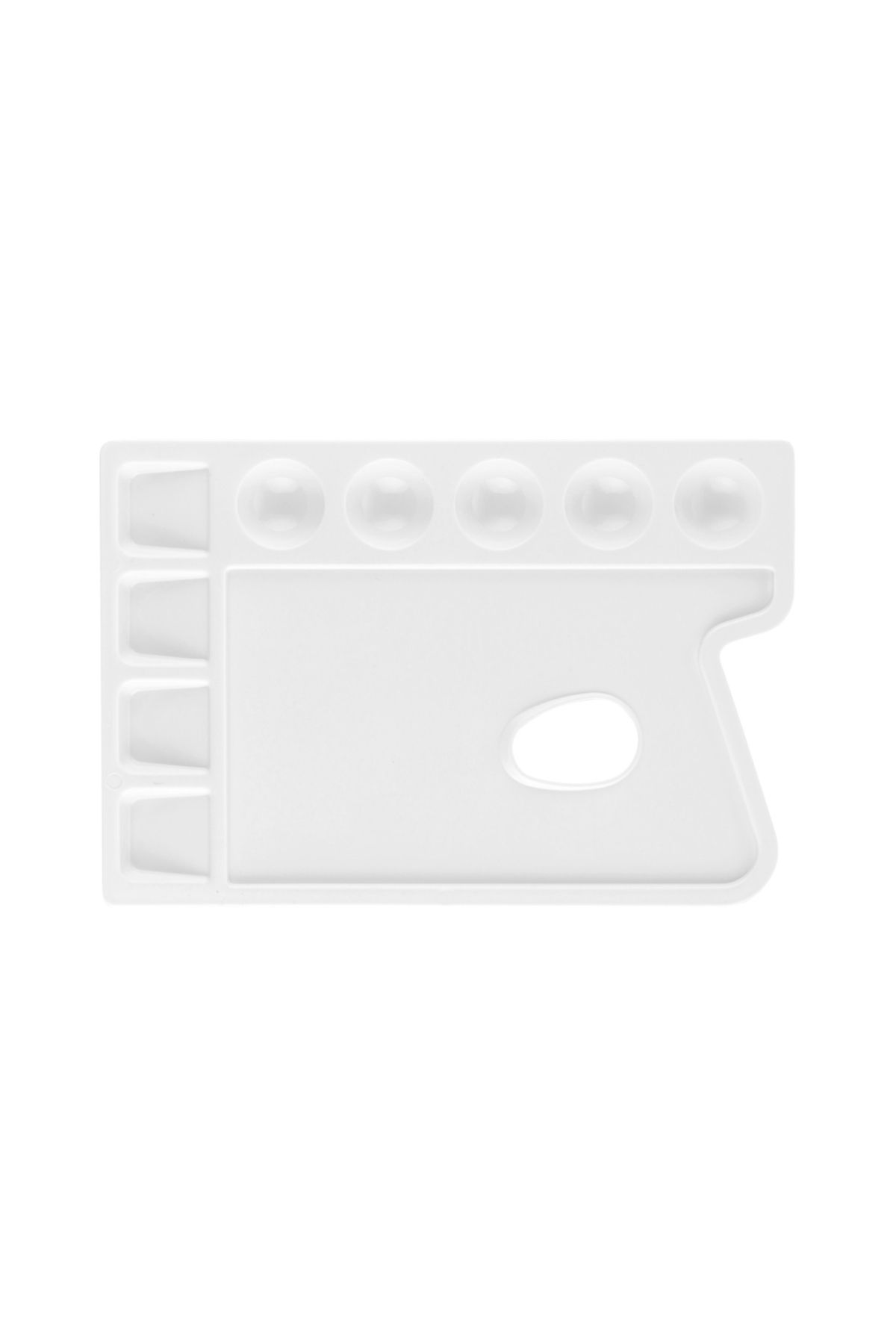 Bigpoint | Sanatsal Godeli Palet, 24 Cm X 16 Cm, Ps Plastik, Yağlı Boya, Guaj Boya Ve Akrilik Boya I