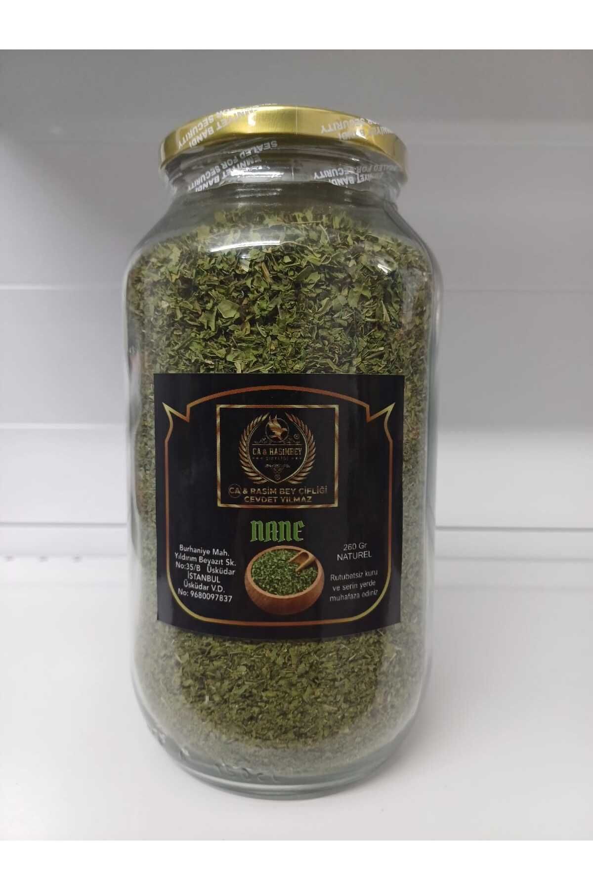 CA Rasim Bey Çiftliği Rasim Bey Çiftliği Taze Kuru Nane 260 gr