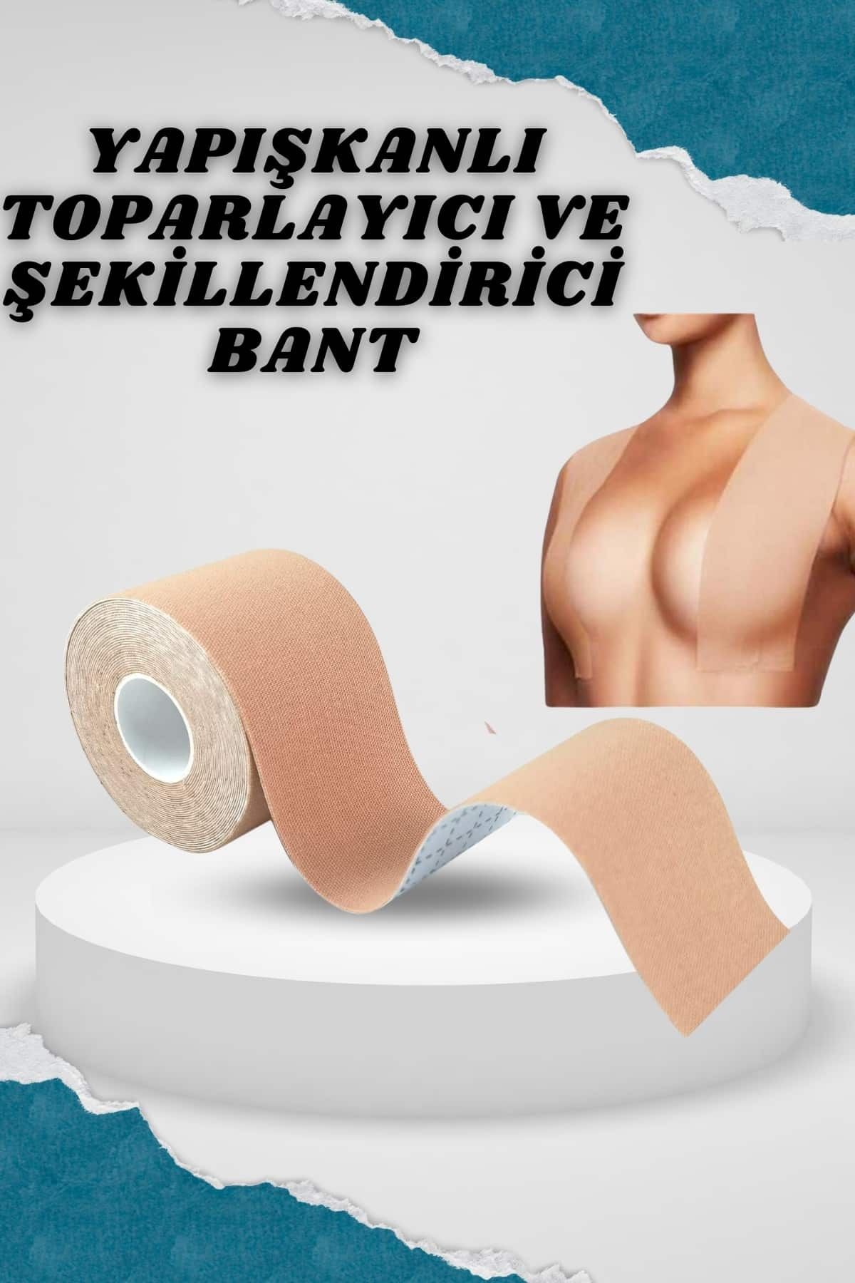 nerede bulurum Toparlayıcı Göğüs Bandı Şekillendirici Ten Rengine Uygun Esnek Hassas Ciltlere Uygun