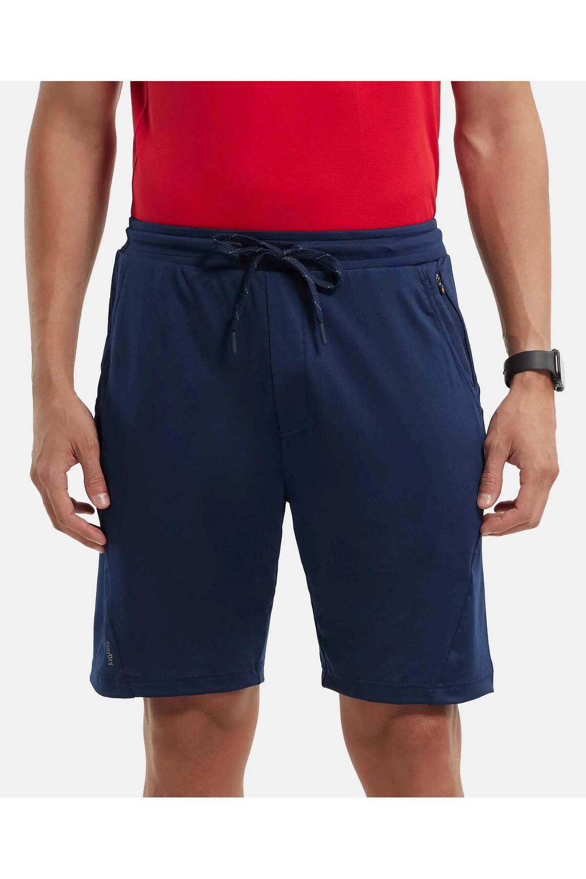 JOCKEY-Move-Mens Shorts MV10-01 Blue 1