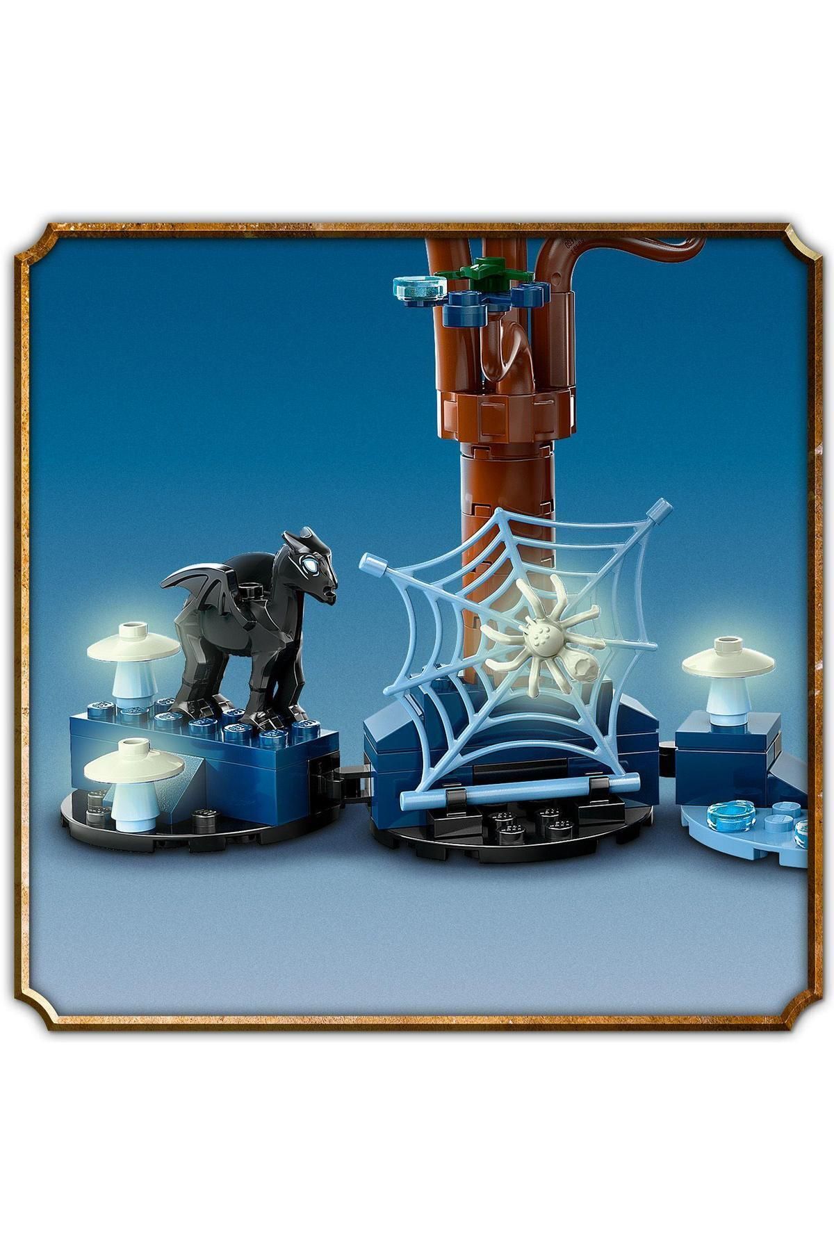 ست ساخت سازه ®Harry Potter™ مدل جنگل ممنوعه: موجودات جادویی LEGO برای کودکان 8 سال به بالا (172 قطعه) LEGO