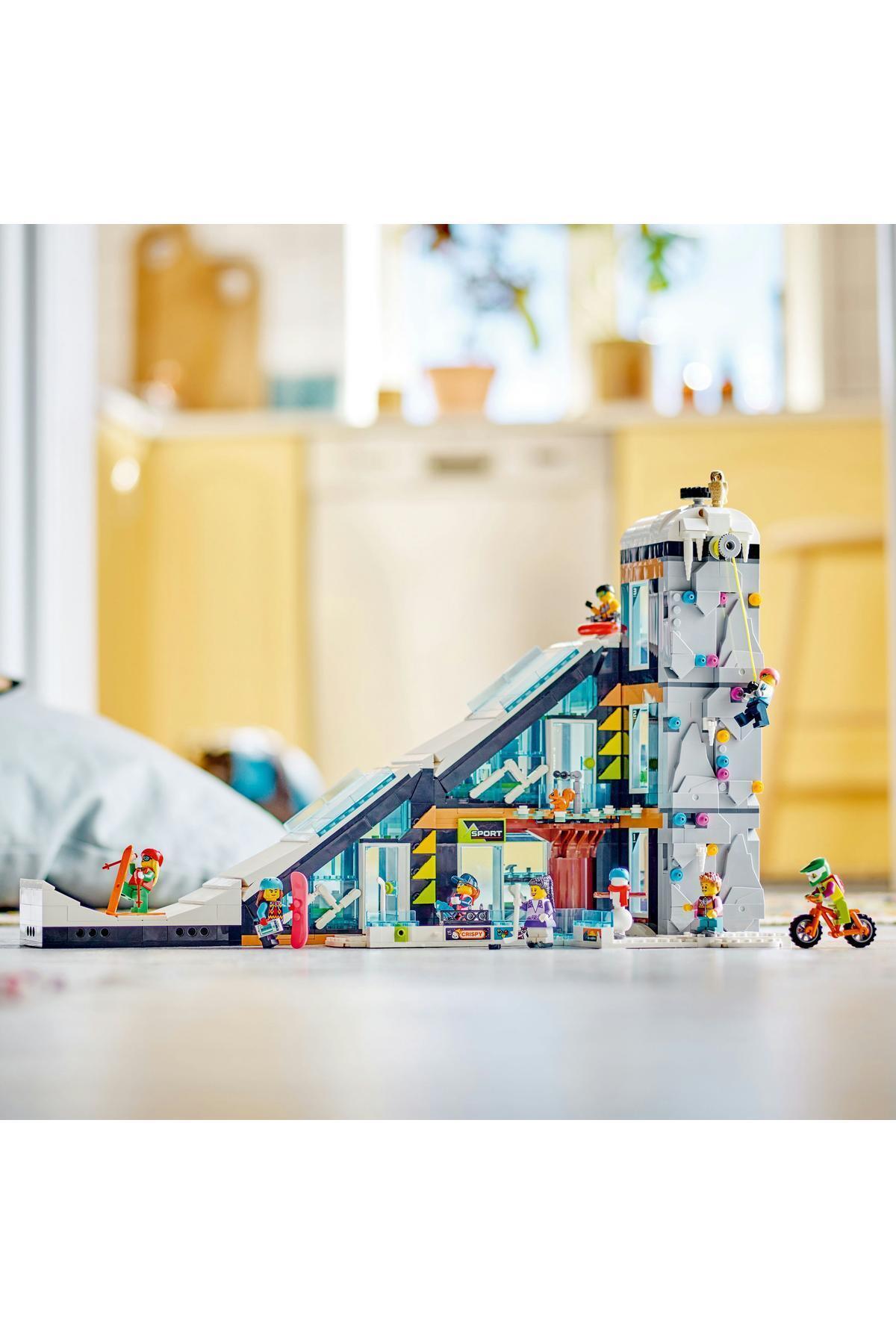 سیتی ۶۰۳۶۶ مجموعه ساختوساز اسباببازی اسکی و کوهنوردی مدل - ۱۰۵۴ قطعه