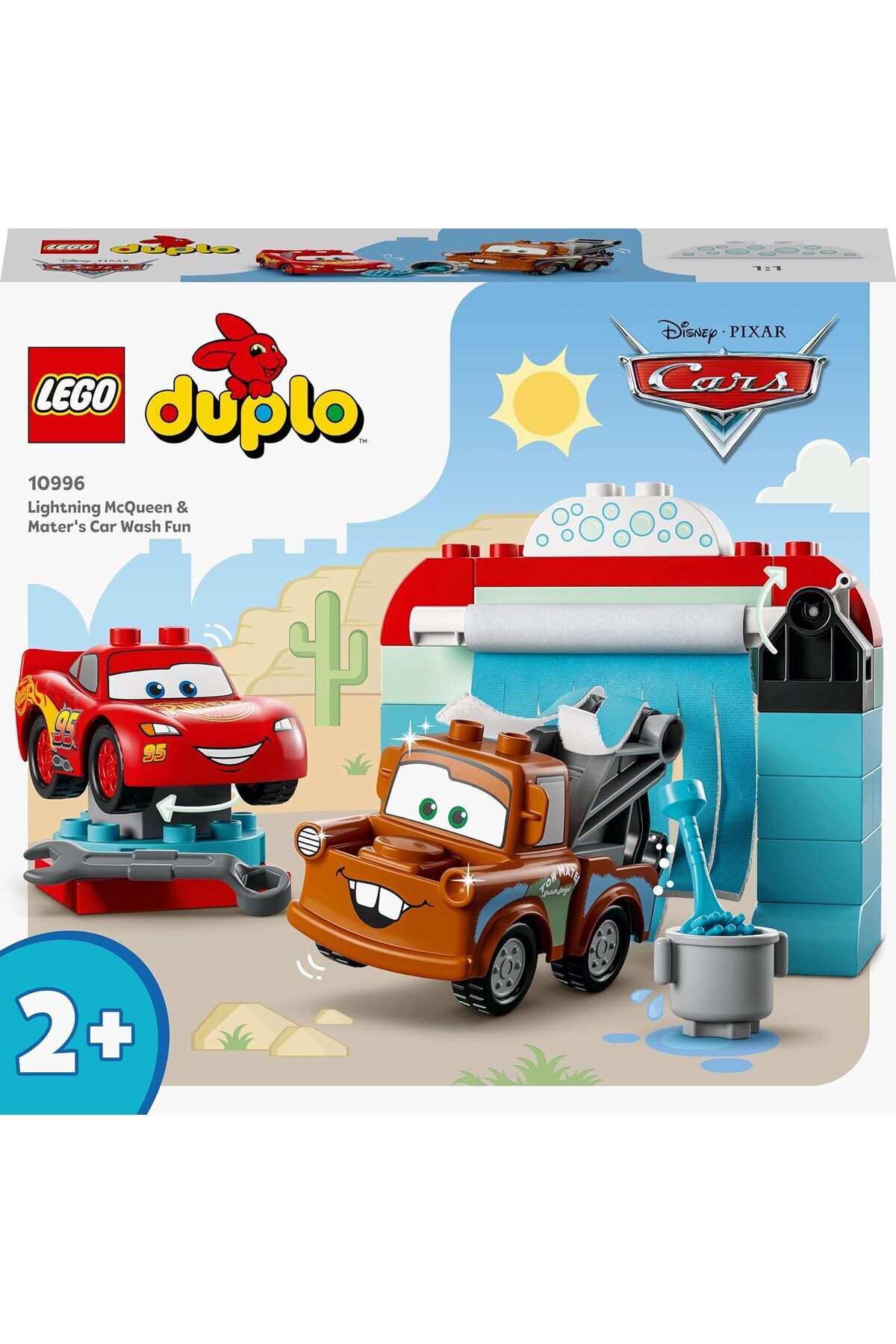 ® DUPLO® | دیزنی پیکسار ماشینها: کارواش مکس کوئین و ماتر، سرگرمی ۱۰۹۹۶ (۲۹ قطعه)