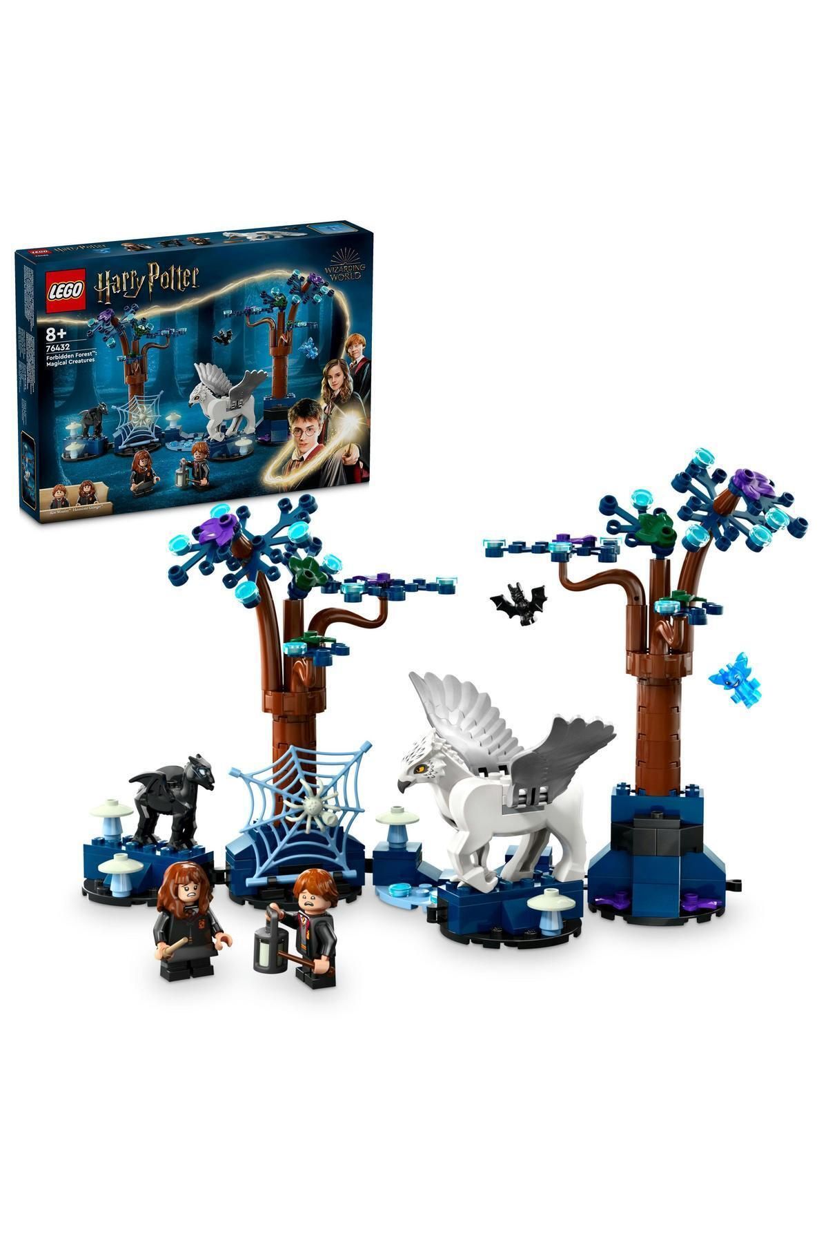 ست ساخت سازه ®Harry Potter™ مدل جنگل ممنوعه: موجودات جادویی LEGO برای کودکان 8 سال به بالا (172 قطعه) LEGO