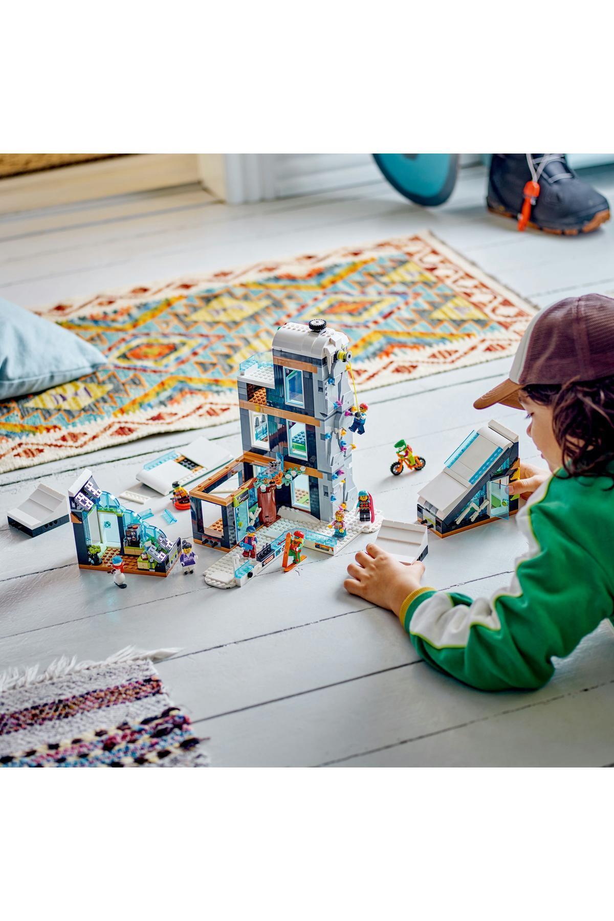 سیتی ۶۰۳۶۶ مجموعه ساختوساز اسباببازی اسکی و کوهنوردی مدل - ۱۰۵۴ قطعه