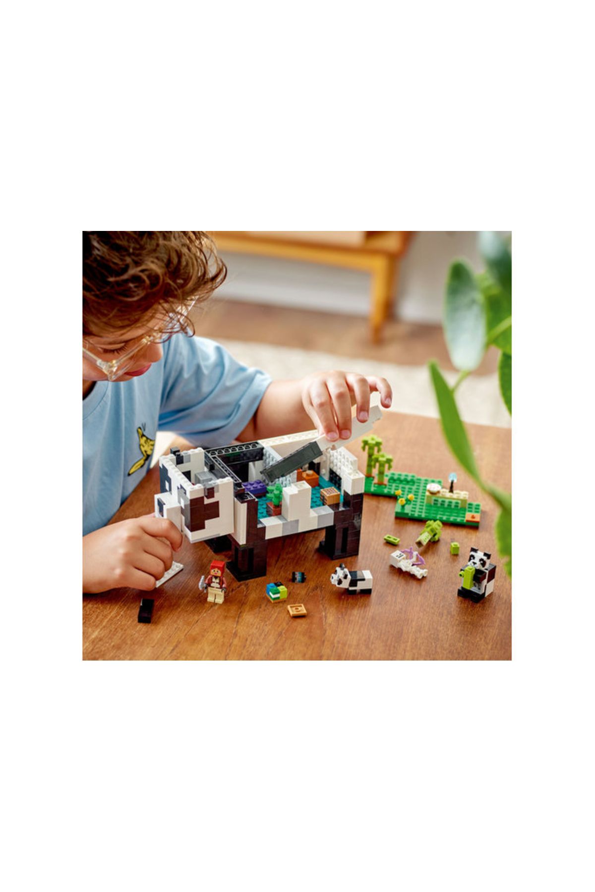 ست ساخت سازه ®Minecraft® مدل پناهگاه پاندای LEGO شماره 21245 برای کودکان 8 سال به بالا (553 قطعه) LEGO