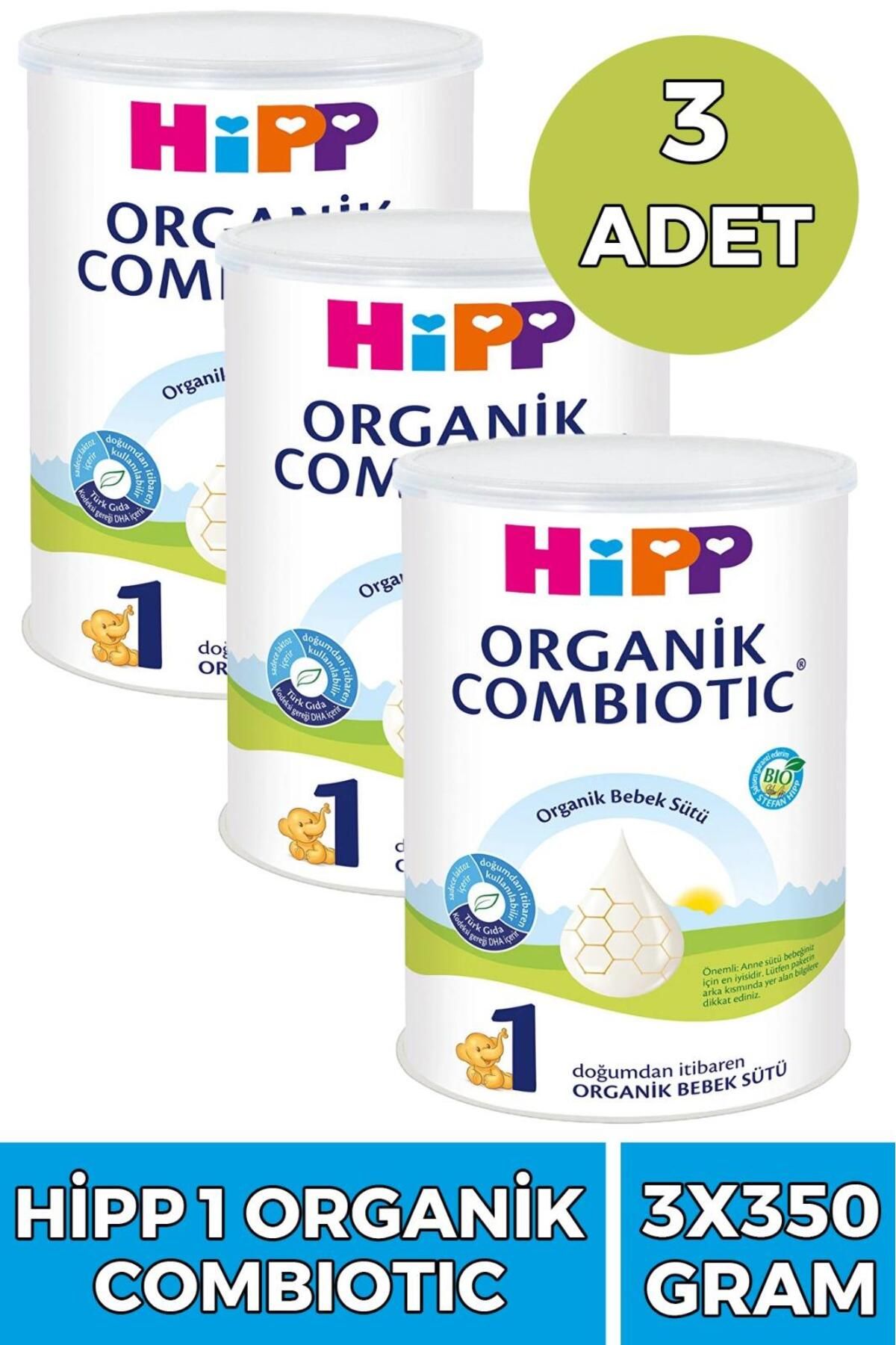 Hipp 1 Organik Combiotik Bebek Sütü 350 gr 3 Adet