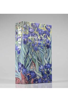 4nio VAN GOGH İRİSES DEKORATİF KİTAP KUTU