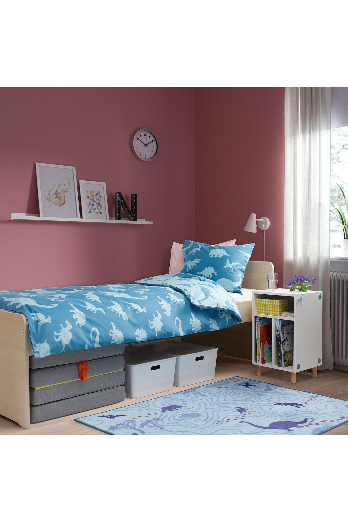 erorex-Bedside table/shelf unit, white 4