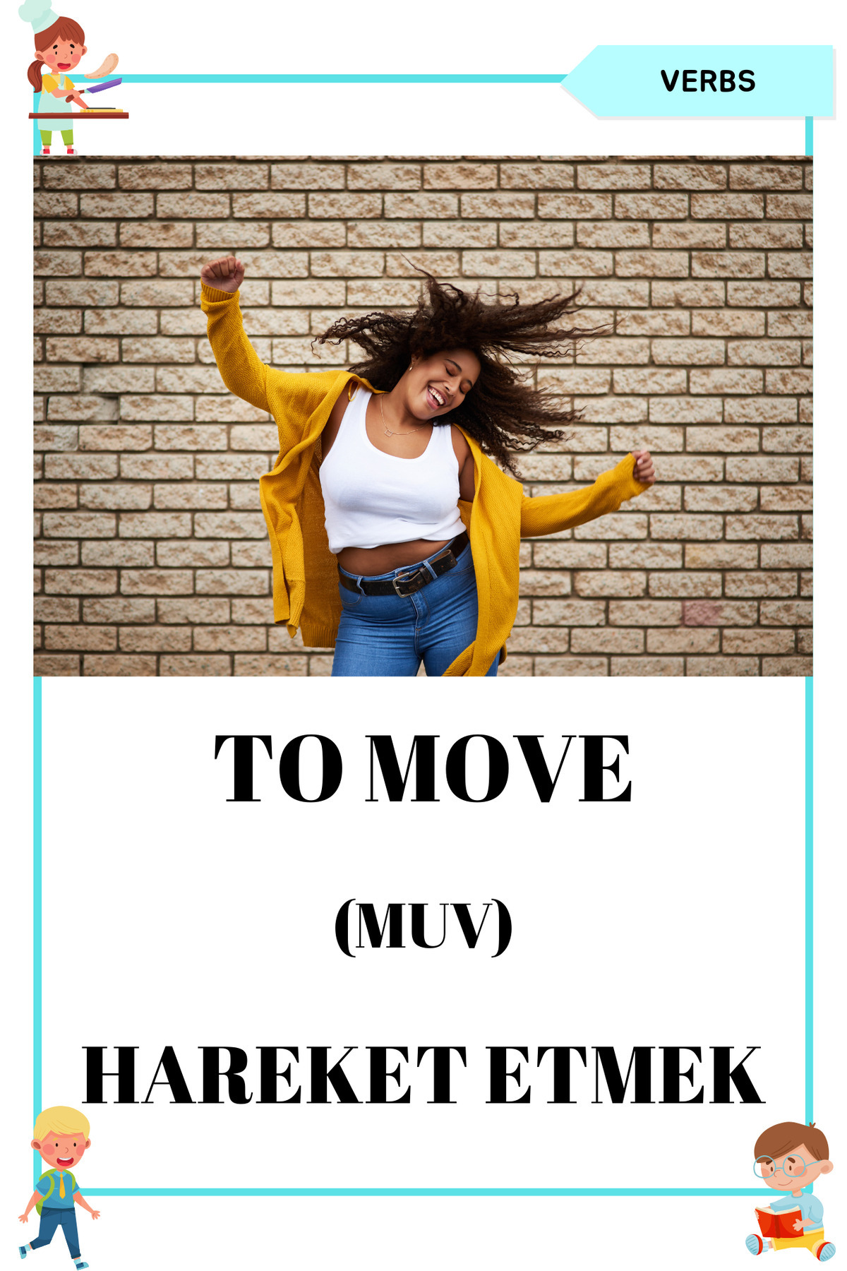 Baby İngilizce Fiiller Flash Kartları - Eğitim Seti fotoğrafı 6 (önizleme)