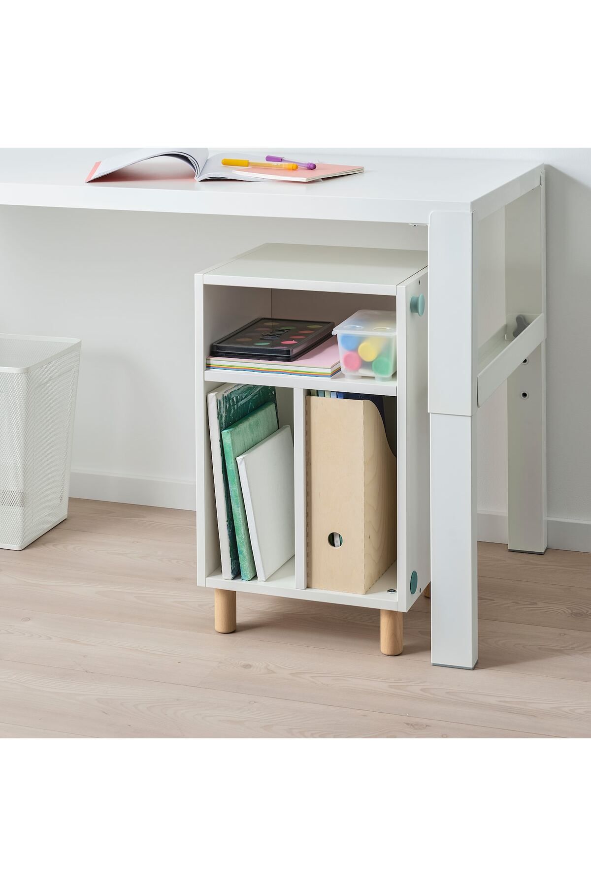 erorex-Bedside table/shelf unit, white 6