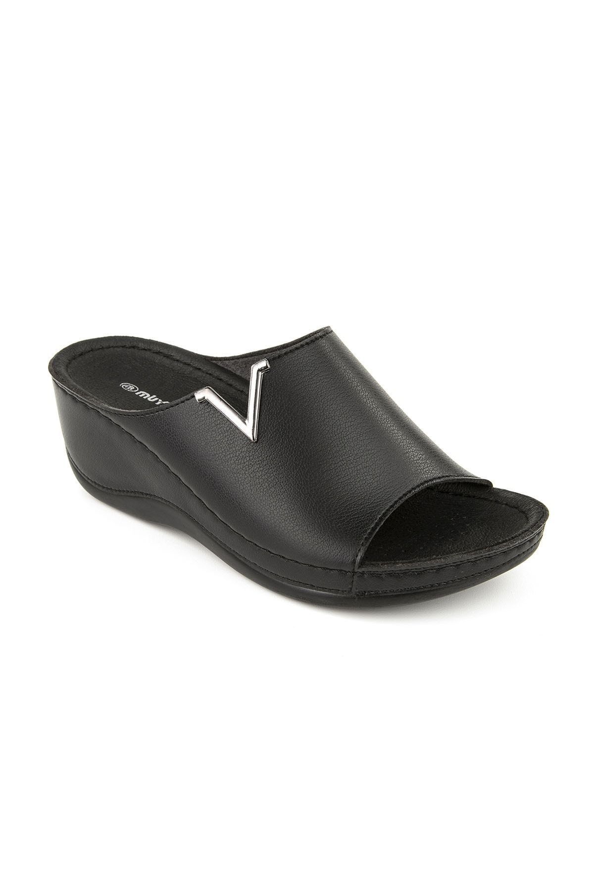 Muya-Παντόφλες Perla Ανατομική Σόλα Wedge Heel Mother 3