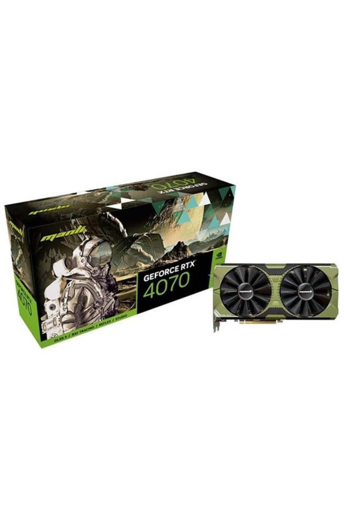 INNO3D-12Gb Rtx4070 Gddr6X Graphics Card 192Bit HDMI 3Dp Dual Fan M-Nrtx4070 4