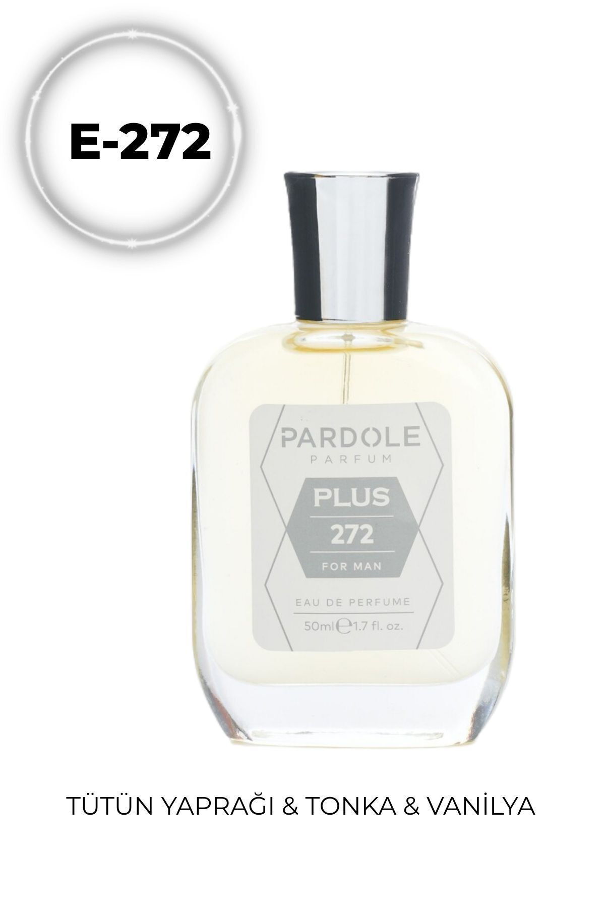 عطر مردانه E 272 شیرین ، معطر تند و تیز طرفدار Parfum 50 Ml Tobacco Tonka وانیل PARDOLE