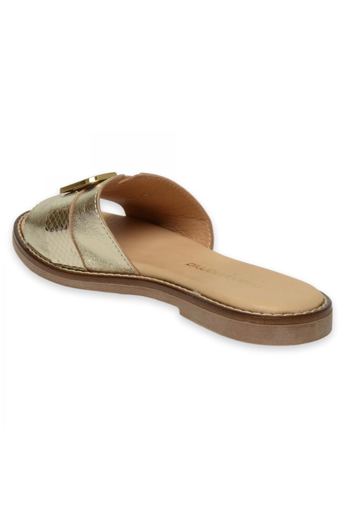 Mammamia-D25Yt-1105Z Daily Gold Women's Slippers 4