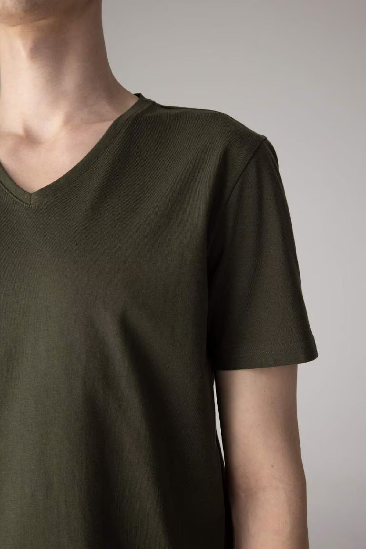 DeFacto-Men's T-Shirt - M7668AZ/KH244 6