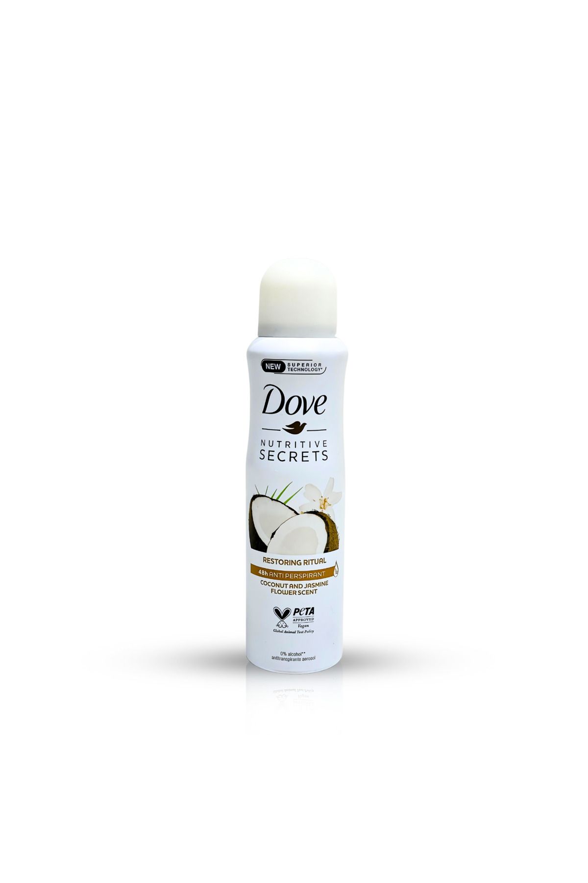 Dove-دوف بخاخ مزيل رائحة العرق بجوز الهند وزهرة الياسمين 150 مل 1