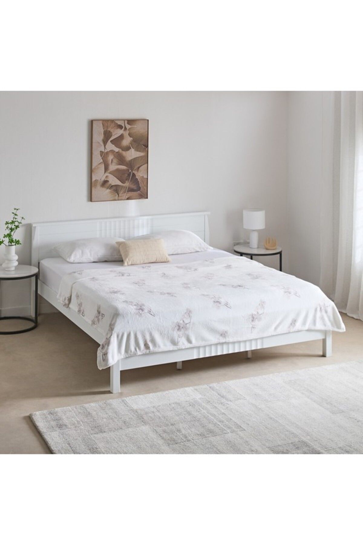 Home Box-Matrix Cian Printed Flannel Queen Blanket 200x220 cm 6