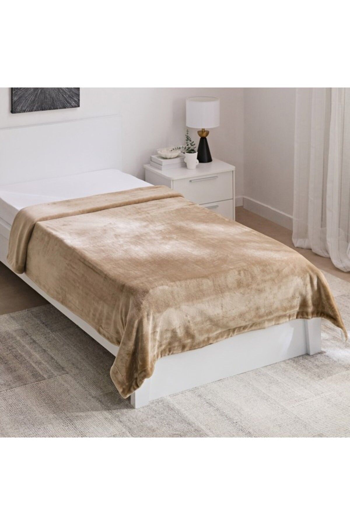 Home Box-Snugsoft Flannel Double Layer Twin Blanket 150x200 cm 1