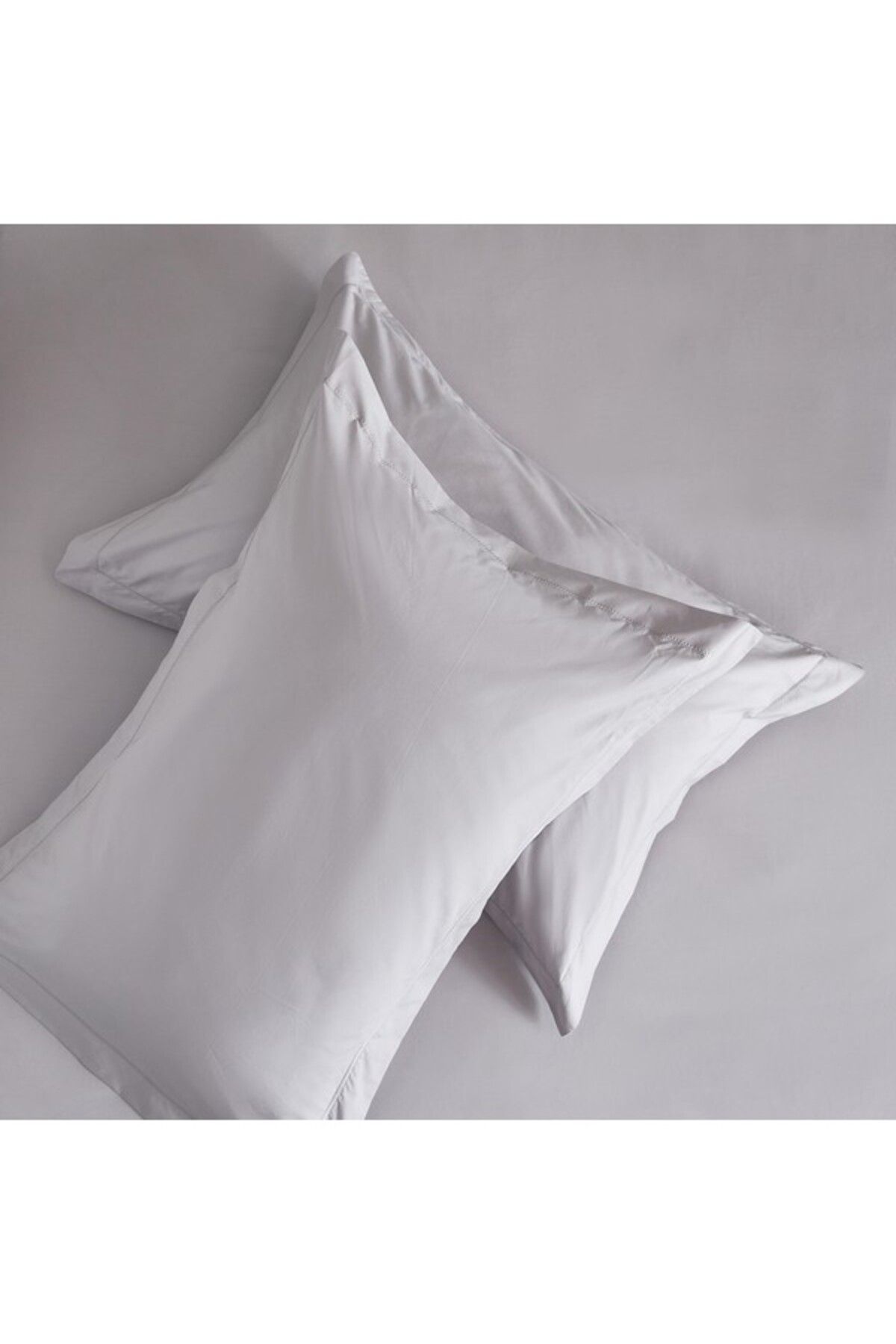 Home Box-Purely-Percale 2-Piece 300TC Percale Pillowcase Set with Flange 50x75+15 cm 4