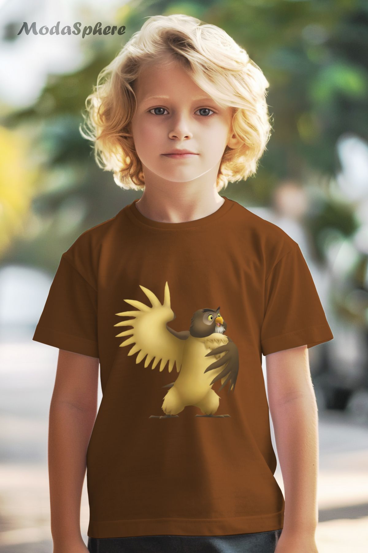 ModaSphere Trioc Oversize Imprimat Cu Figura De Animale Unisex - 3