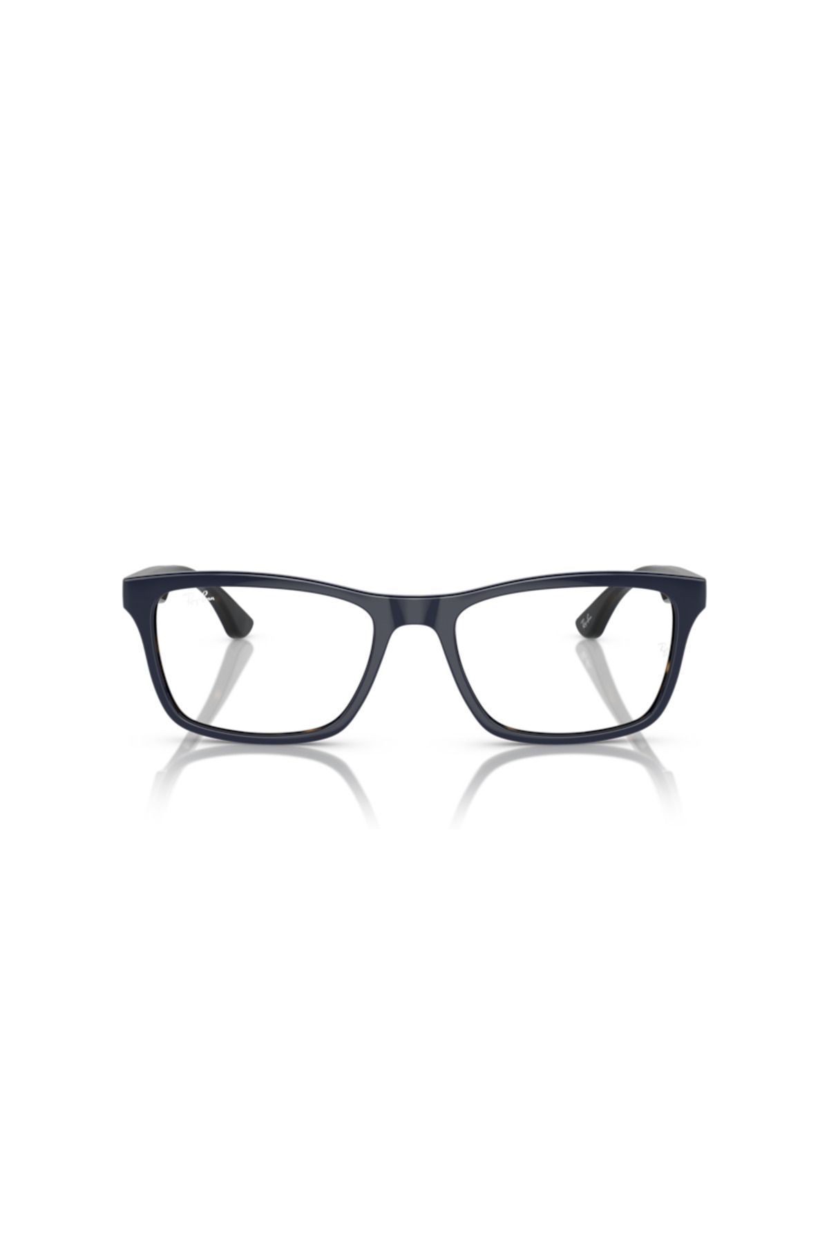 Ray-Ban-O;RB;5279, 55, 8283 Unisex Acetate Blue on havana optical frame full frame for Adult 5