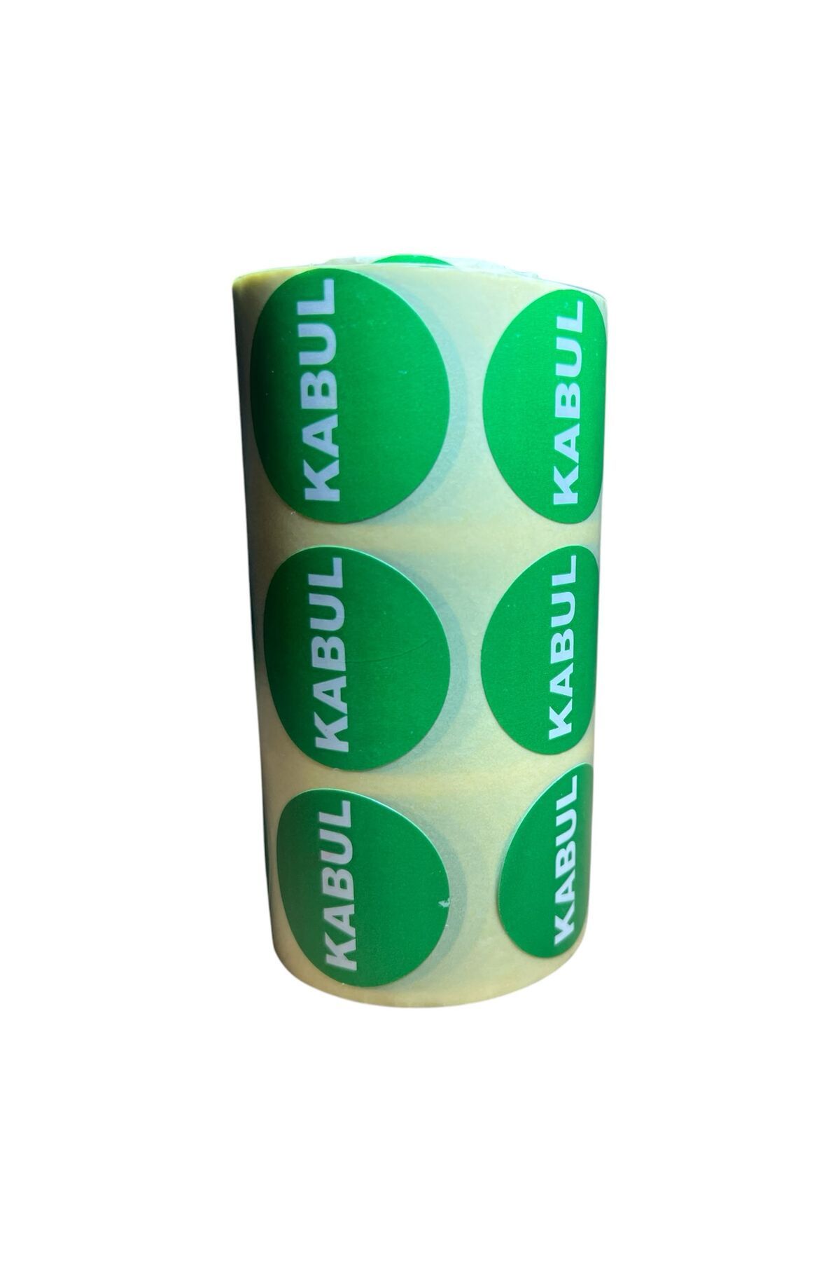 ROHİLDA 30mm Kabul Etiketi Yeşil Baskılı 1000 Adet