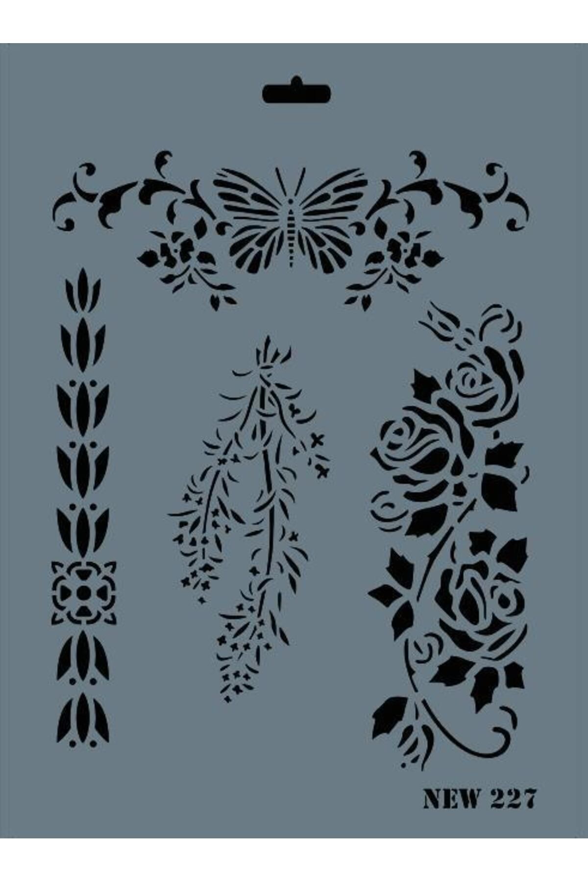 OEM Rich New Seri N-227 Stencil 35x25 cm