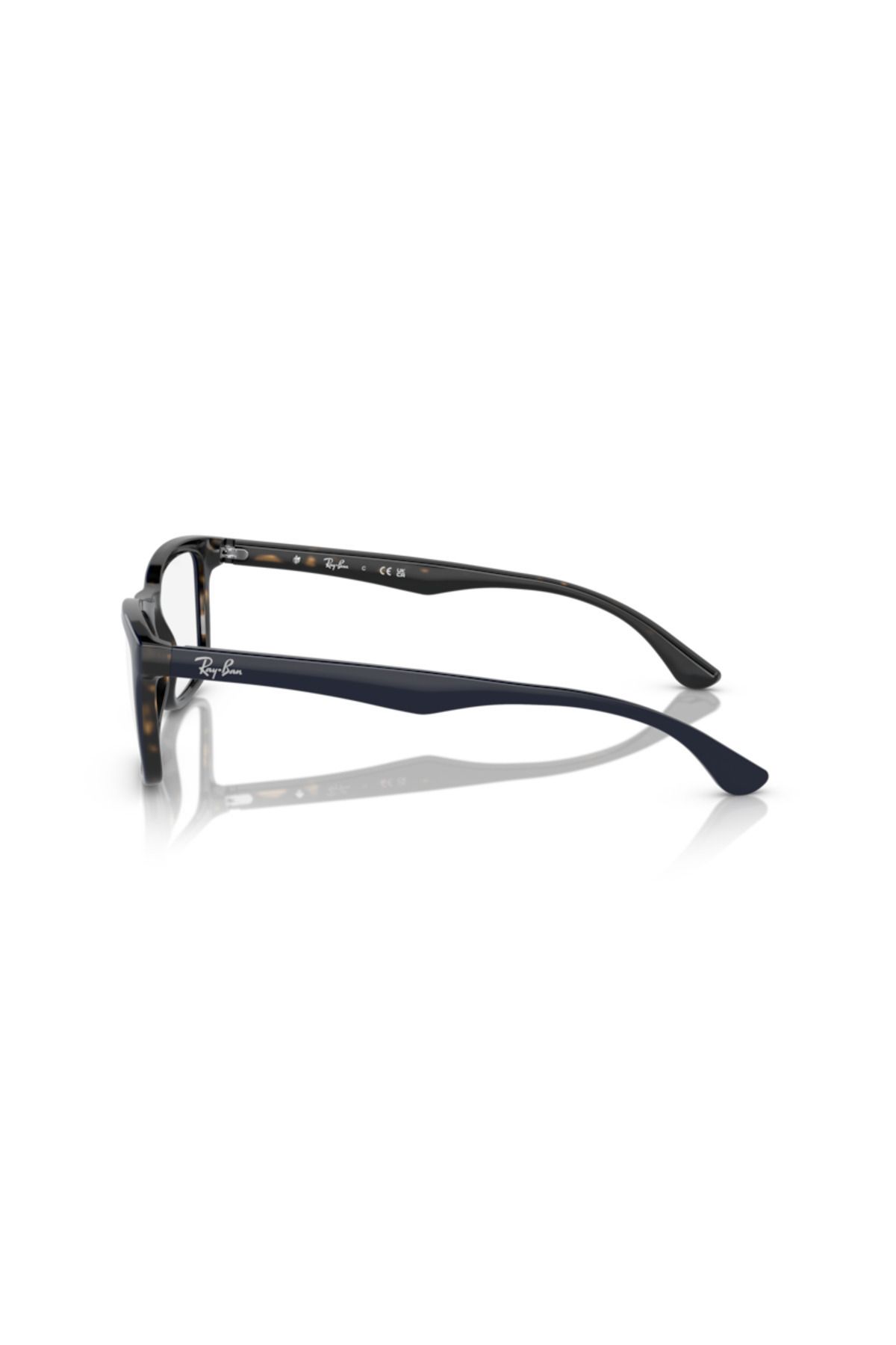 Ray-Ban-O;RB;5279, 55, 8283 Unisex Acetate Blue on havana optical frame full frame for Adult 2