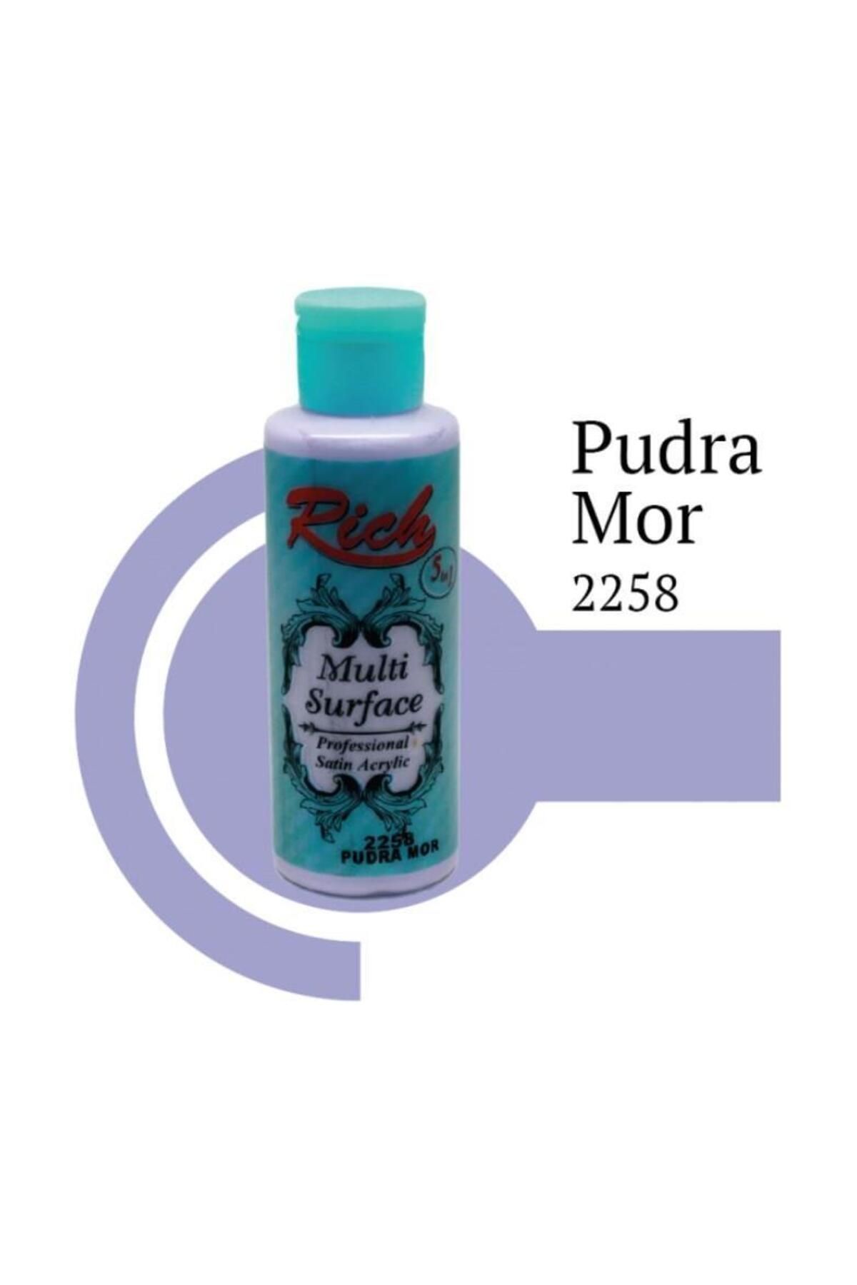 OEM Rich Multi Surface 2258 Pudra Mor Akrilik Boya 130 cc