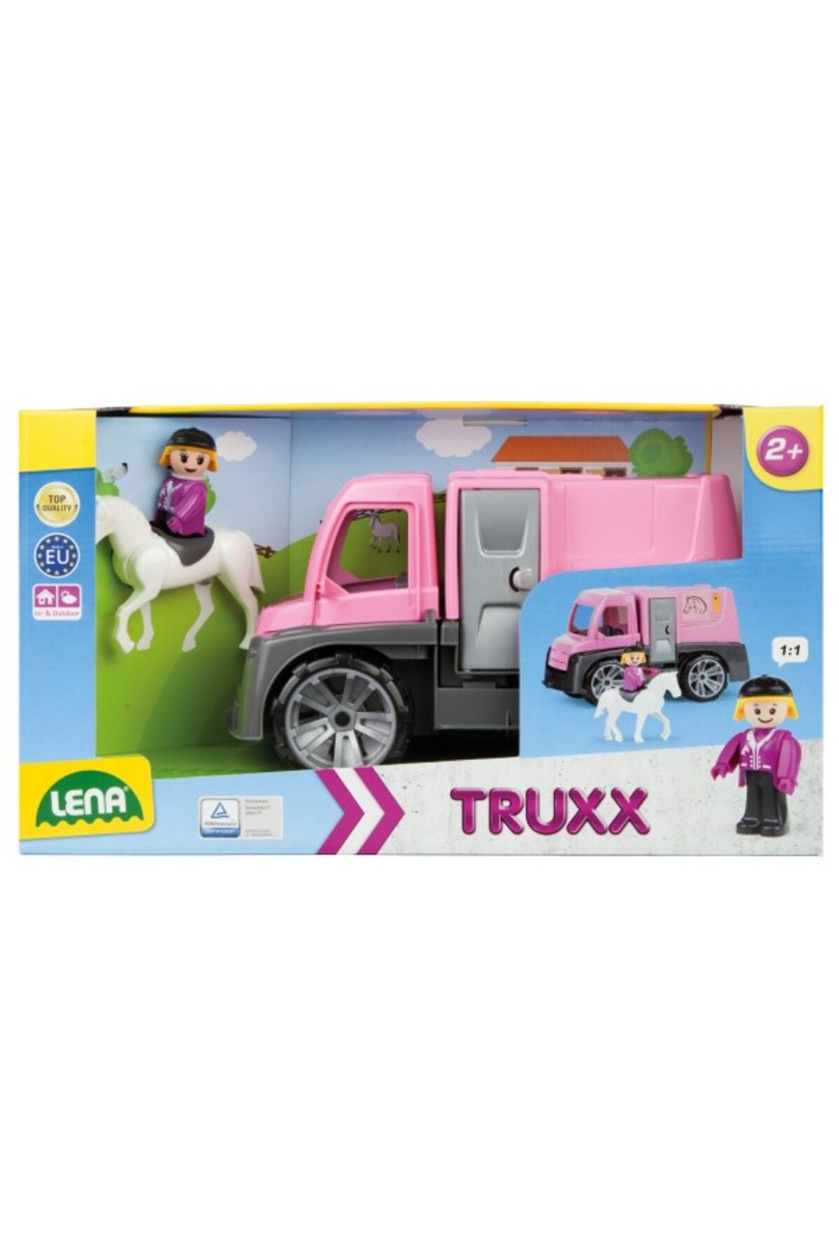 LENA Camion Cai Lena Truxx Cu Figurina Si Accesorii - One Size