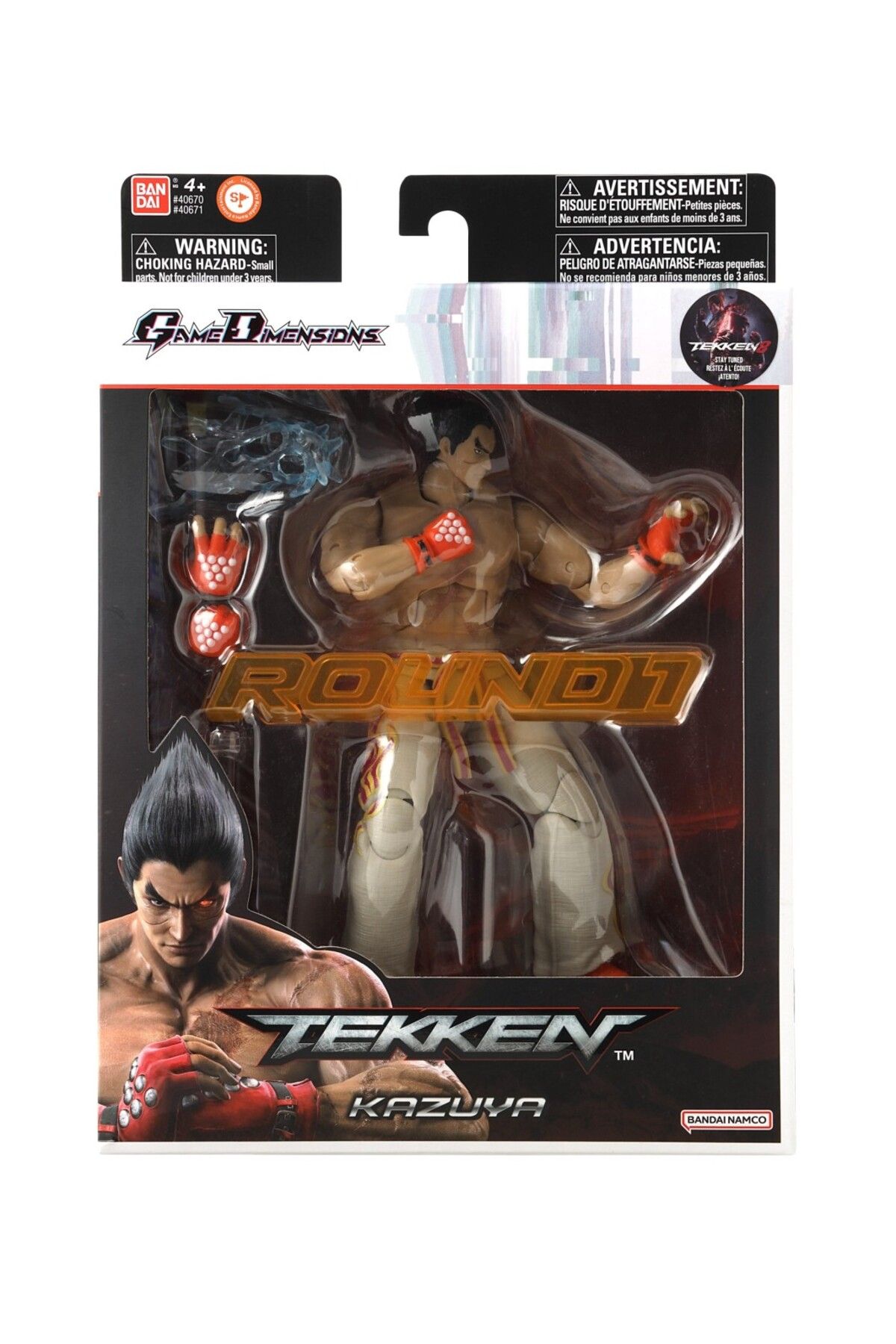 BANDAI-Figurina Tekken Kazuya Mishima 17Cm 1