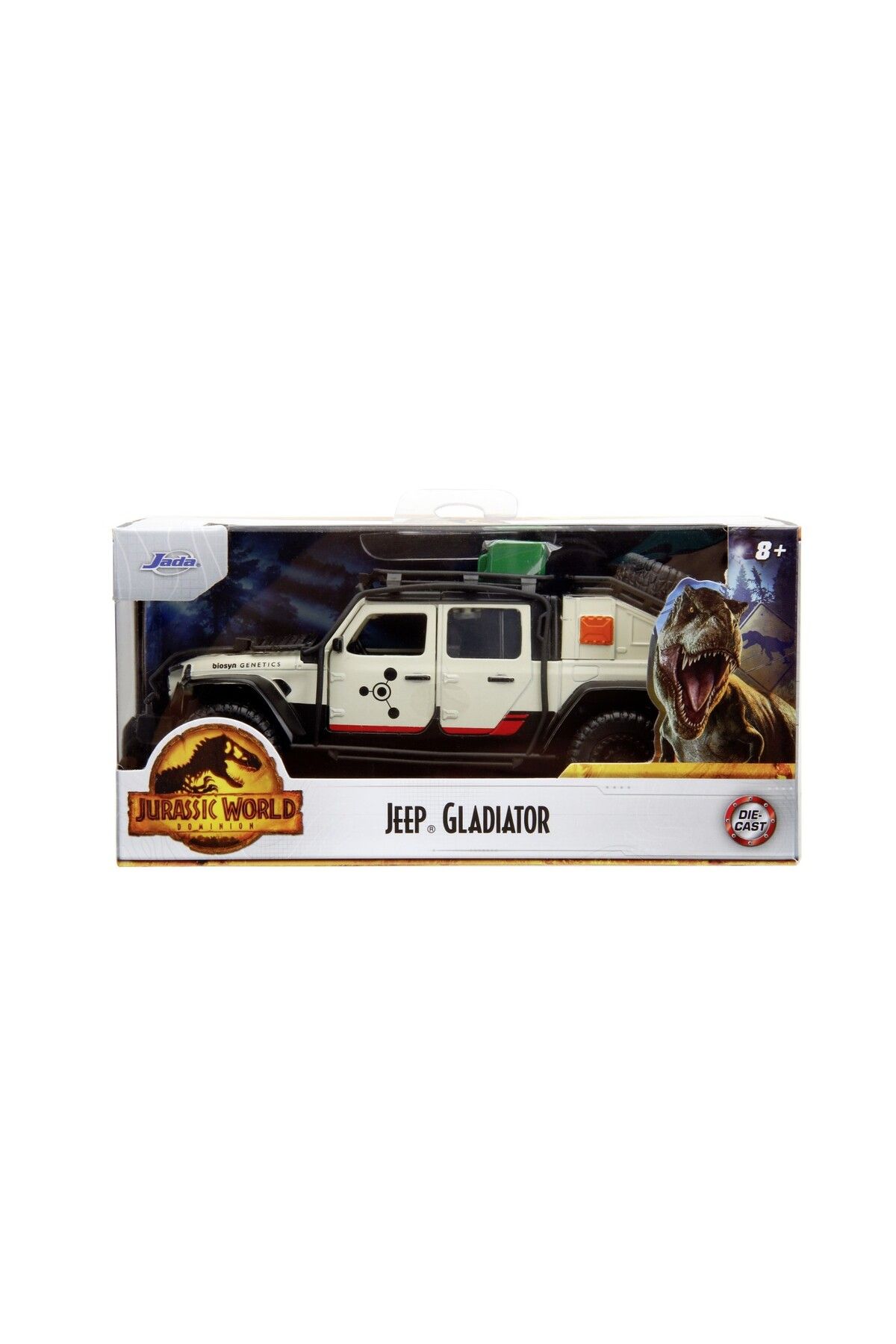 Simba Jada Jurassic World Masinuta Metalica Jeep Gladiator Scara 1:32 - One Size