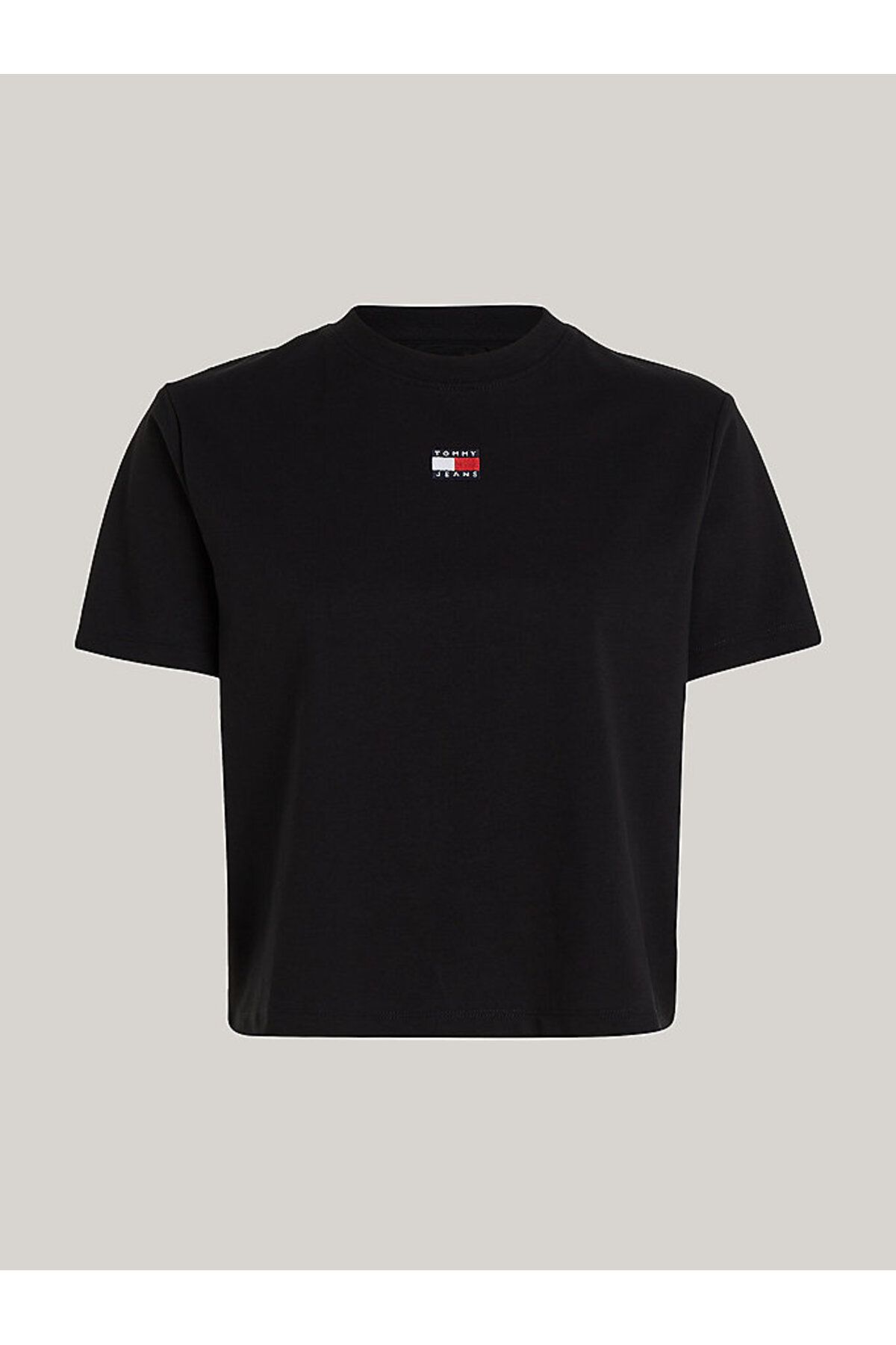 Tommy Hilfiger-Tricou Tommy Jeans pentru damă, cu insignă cu formă box 7