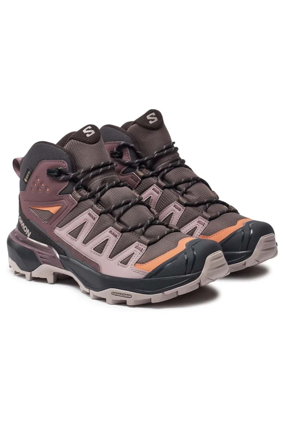 چکمه زنانه در فضای باز X Ultra 360 Mid Gtx W L474487 - بنفش Salomon