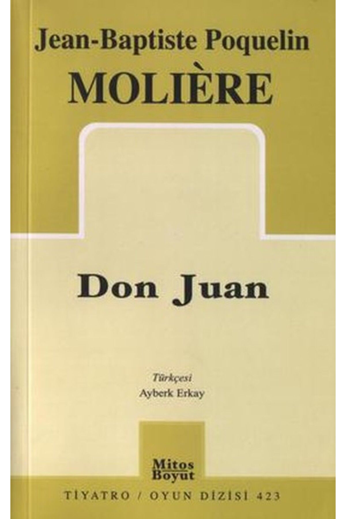 Mitos Boyut Yayınları Don Juan