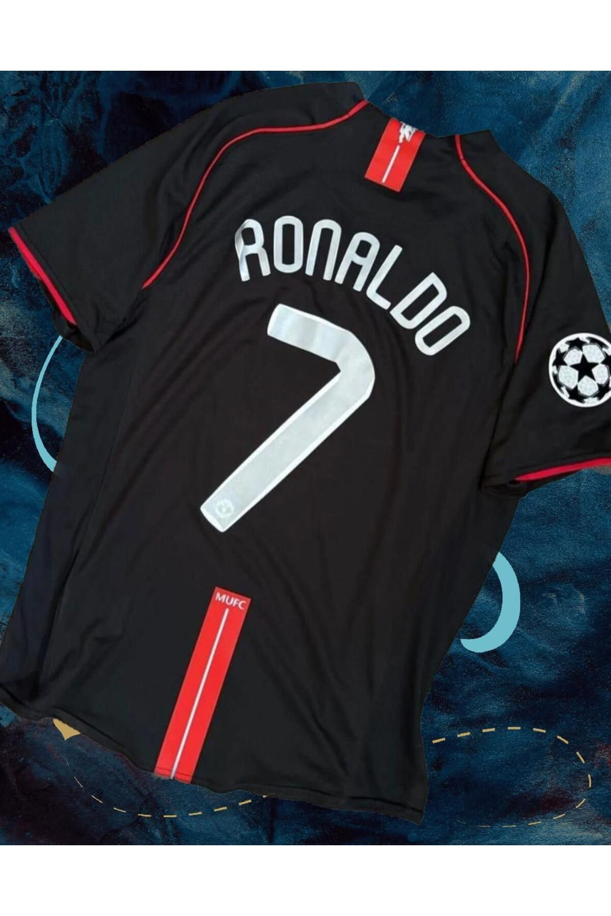 Legent Lady-Cri̇sti̇ano Ronaldo Nostalgia Jersey (Black)25698 1