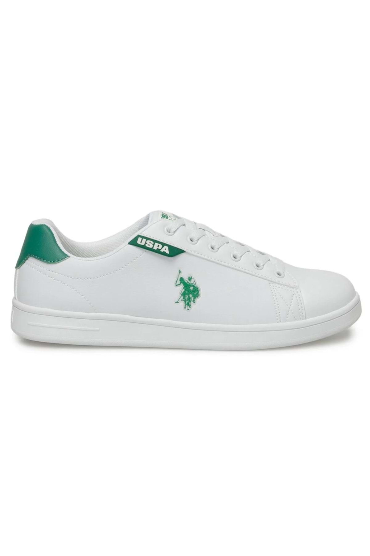 U.S. Polo Assn.-Costa 4fx A101501684 Men's Sneakers - White/Green 2