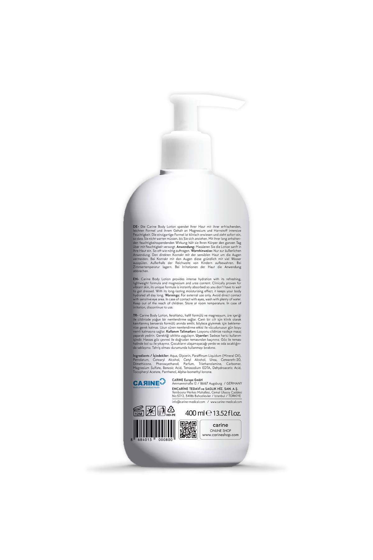 Vücut Losyonu 400 Ml — CRM-CBD-111 — تصویر 2 از 2