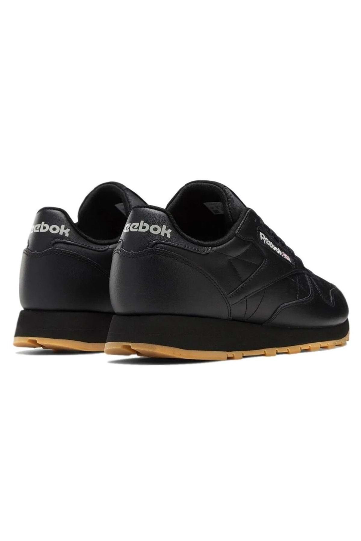 Reebok-Klasické kožené pánske topánky na voľný čas Gy0954 Black 4