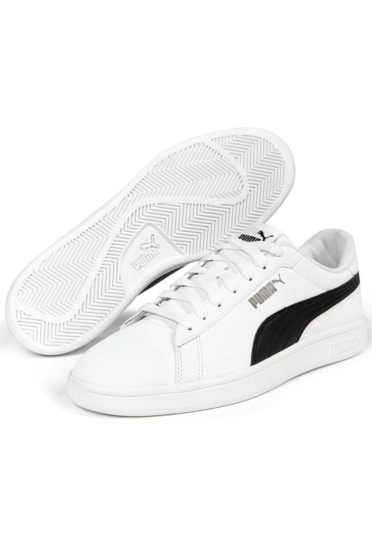 392336-08 کفش ورزشی یونیسکس Smash 3.0 Buck سفید-مشکی Puma