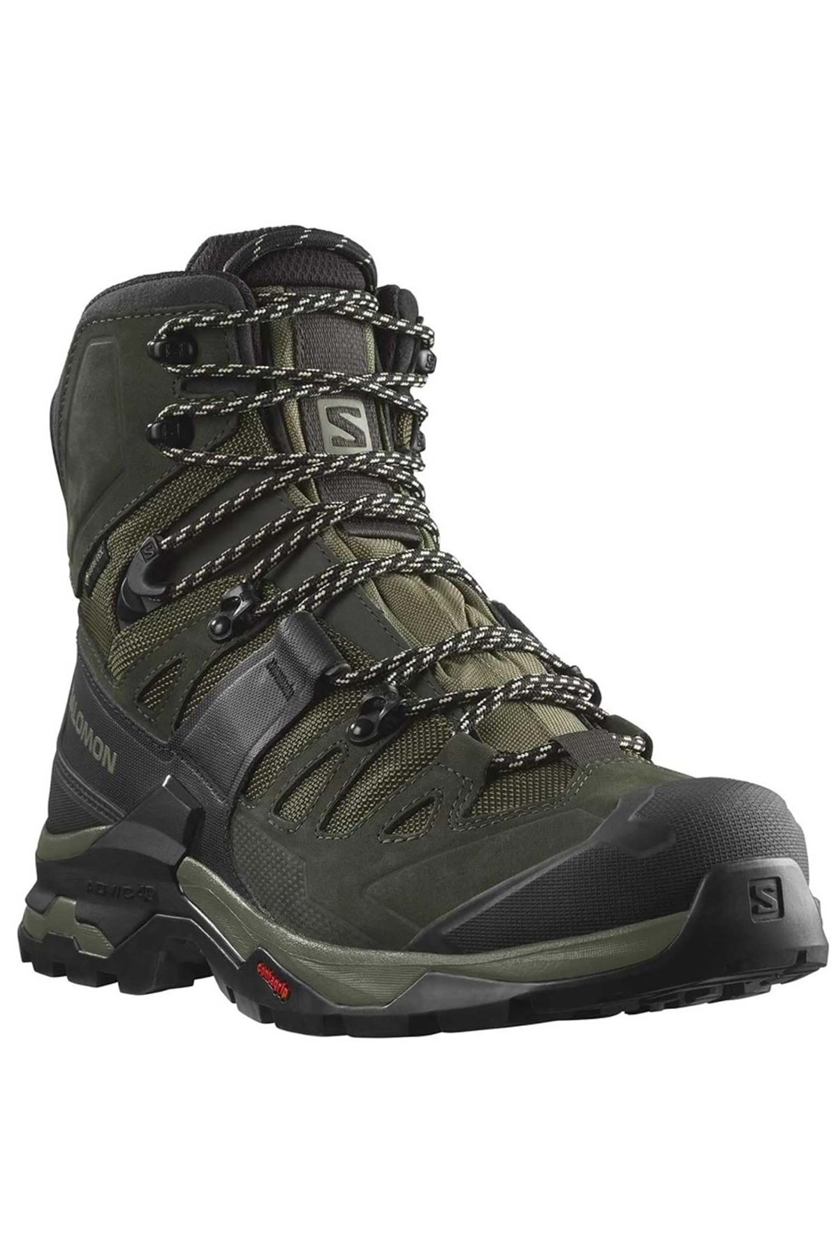 سالومون چکمه‌های فضای باز مردانه QUEST 4 GORE-TEX مدل Olive Night L41292500