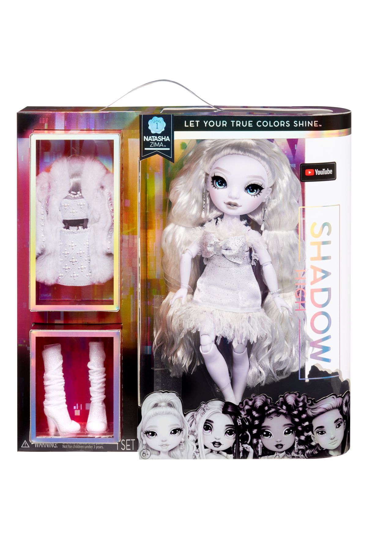 Rainbow High-Doll Bundle – Shadow High Natasha Zima & Fashion Doll Meyer 2