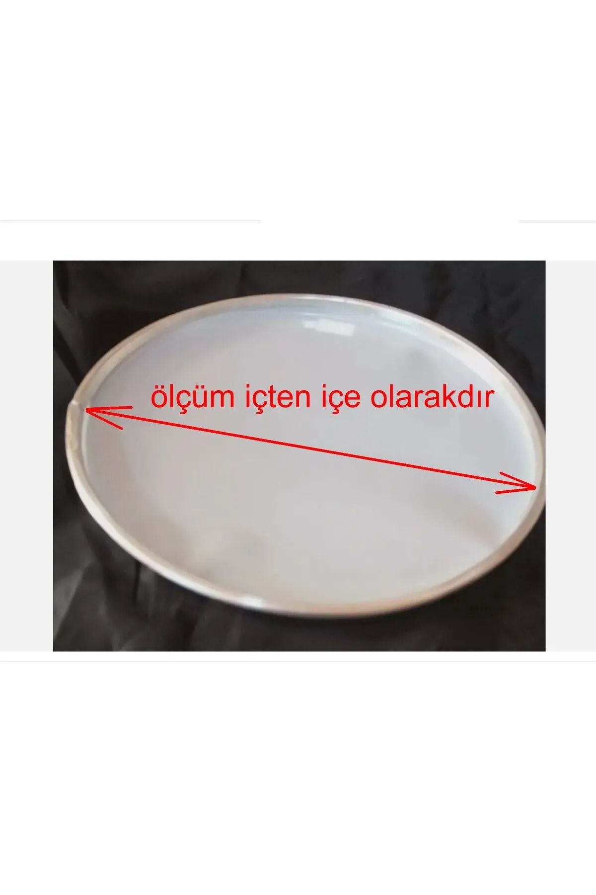 Unosell Tef Darbuka İçin Plastik Şeffaf Deri 30.5 cm, Clear Skin For 30.5 Cm Drum