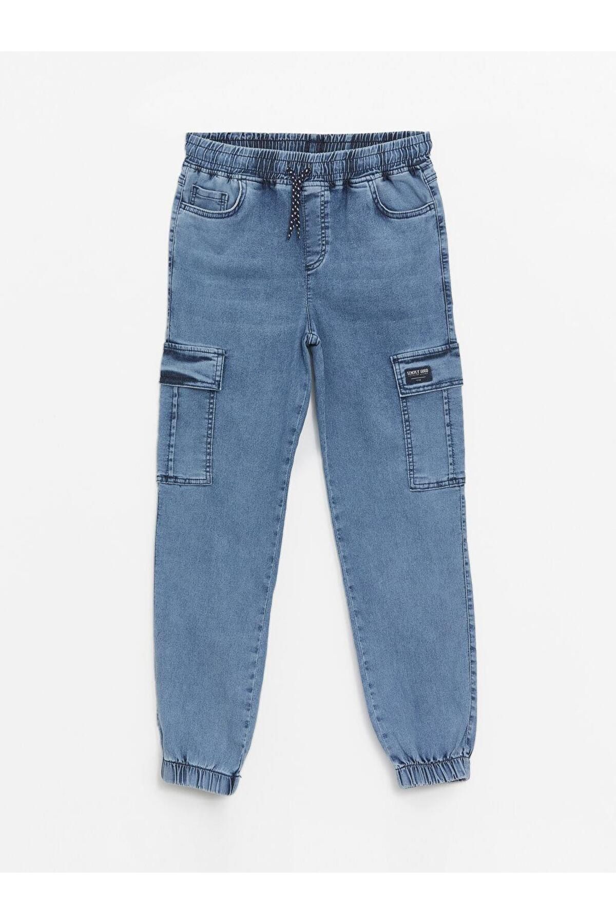 LC Waikiki-Pantaloni de jogger pentru băiat cu talie elastică (S4) 2