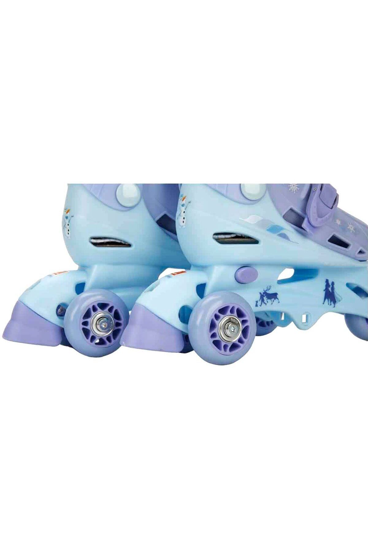 Sunman-28299 زلاجات فروزن مضمنة 3 عجلات 29-32 5