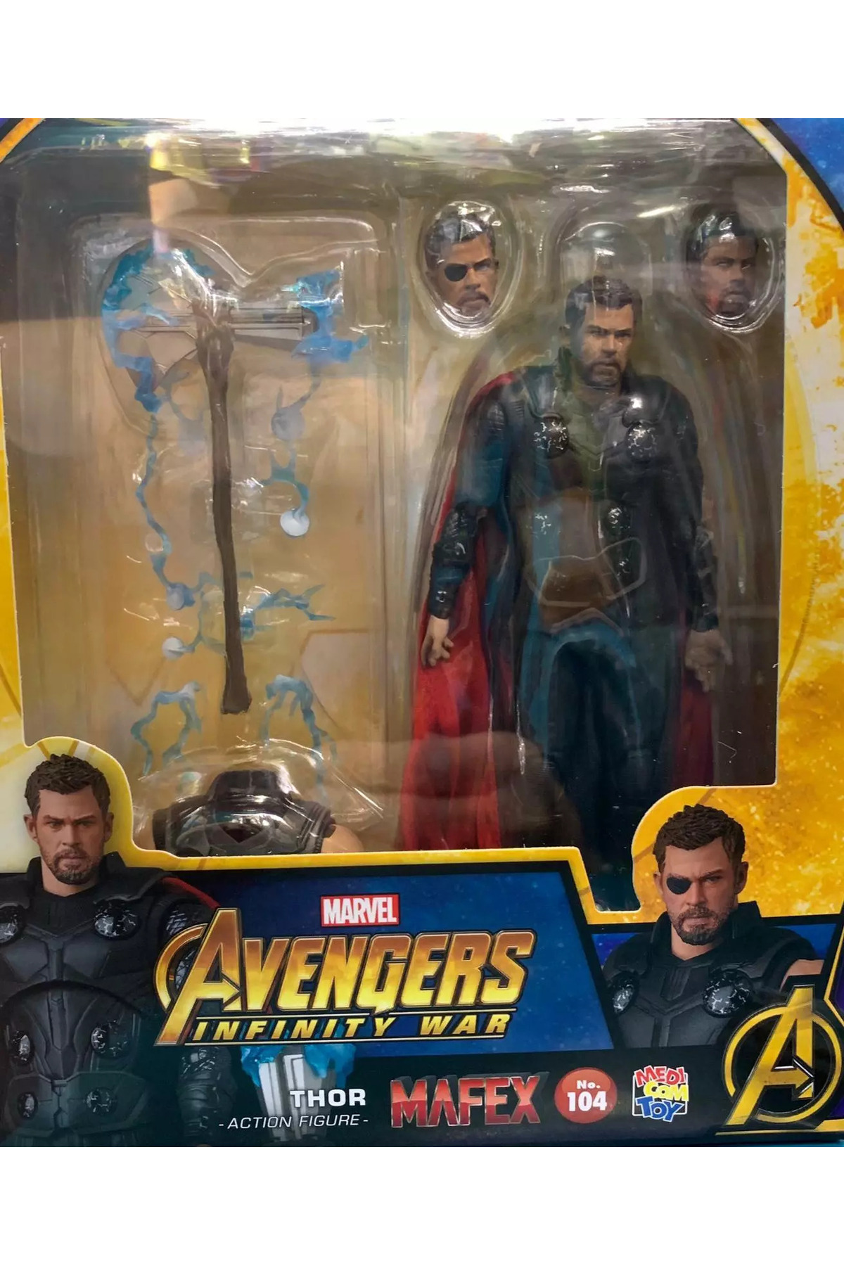MAFEX Avenger Infinity War: Thor - Mafex Action Figure Figür